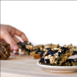 Blueberry Oat Bars