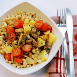 Mushrooms, Tomatoes & Potatoes