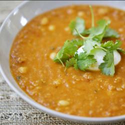 Red Chili Lentil Soup