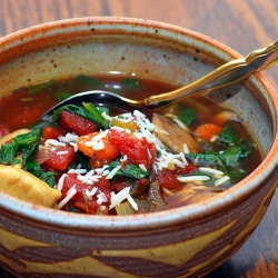 Tortellini Spinach Soup