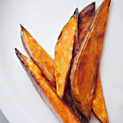 Roasted Sweet Potato Steak Fries