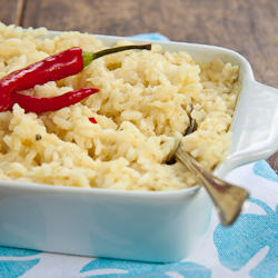 Baked Crab Risotto with Chilli