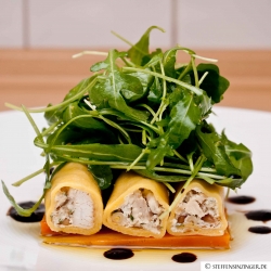 Cannelloni w/ Chicken & Pine Nuts