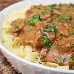 Beef Stroganoff