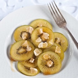 Kiwi With Candied Ginger and Maple