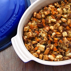 Sausage & Butternut Squash Stuffing