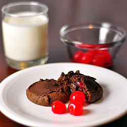 Chocolate-Covered Cherry Cookies