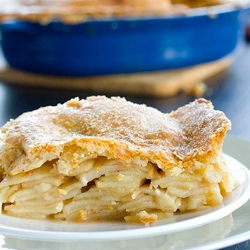 Cheddar Crust Apple Pie