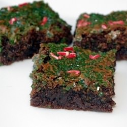 Christmas Peppermint Brownies