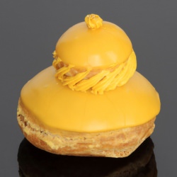 Caramel Religieuse Cream Puff