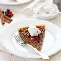 Cranberry Pecan Pumpkin Tart