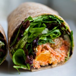 Smoky Tempeh Wrap