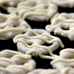 White Chocolate Covered Pretzels