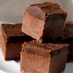 Sweet and Spicy Mole Fudge