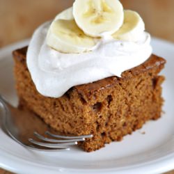 Gingerbread w/ Cinnamon Cream