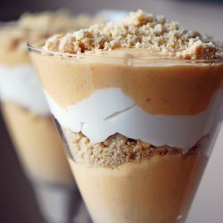 Pumpkin Shortbread Parfait