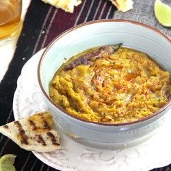 Sukhi Dal/Warm Lentil Spread