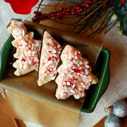 Christmas Tree Peppermint Bark