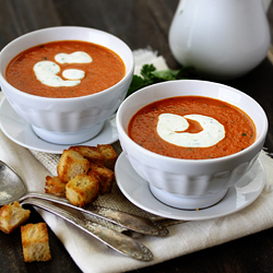 Roasted Red Pepper Soup