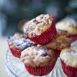 Cranberry & White Chocolate Muffins