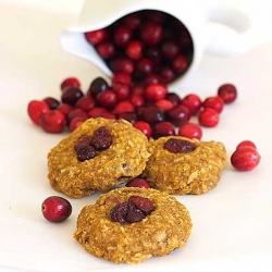 Cranberry Pumpkin Oatmeal Cookies