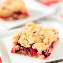 Spiced Orange-Cranberry Crumb Bars