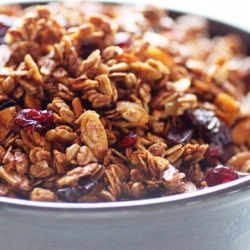 Dark Molasses Cranberry Granola