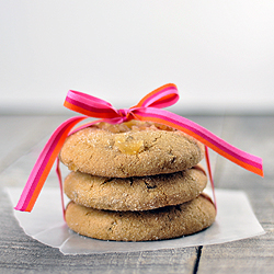 Chewy Spicy Ginger Cookies