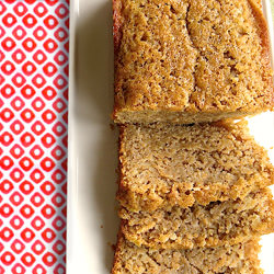 Banana Cake with Candied Ginger