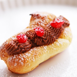 Chocolate Mousse Eclairs