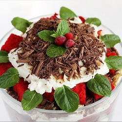 Red Velvet Trifle