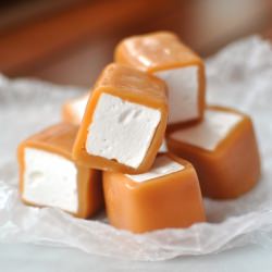 Caramel Wrapped Marshmallows