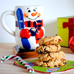 No Flour Peanut Butter Cookies