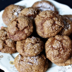 Pumpkin Molasses Crinkles