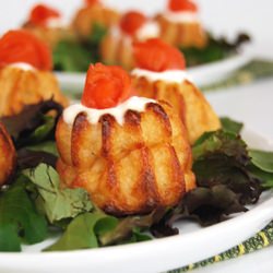 Smoked Salmon Cannelés