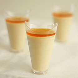 Eggnog Panna Cotta