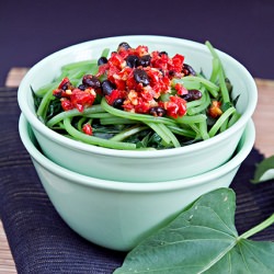 Sweet Potato Leave Stir-Fry