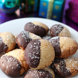 Almond, Orange and Honey Shortbread