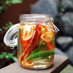 Bacon Habanero Infused Vodka