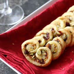 Cranberry Pistachio Palmiers