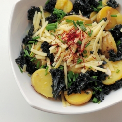 Kale, Cheddar & New Potatoes