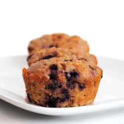 Lemon Blueberry Quinoa Muffin