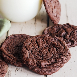 Simple Chewy Chocolate Cookies