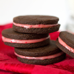 Holiday Peppermint “Oreos”