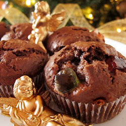 Chocolate Marmalade Muffins