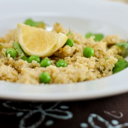 Cilantro Lemon Quinoa Pilaf