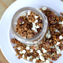 White Chocolate Hazelnut Granola