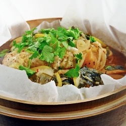 Steamed Cobia