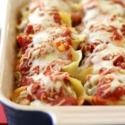 Turkey and Artichoke Stuffed Shells