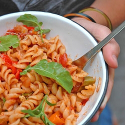 Summer Capsicum Pasta Salad